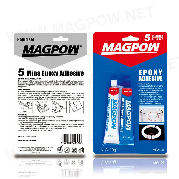 8 Minutes 56g Economical Rapid Black Epoxy Adhesive Epoxy Ab Glue