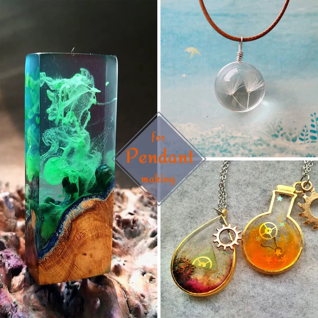 Casting and Coating Silicone Making Epoxy Resin for Jewelry DIY Crafts