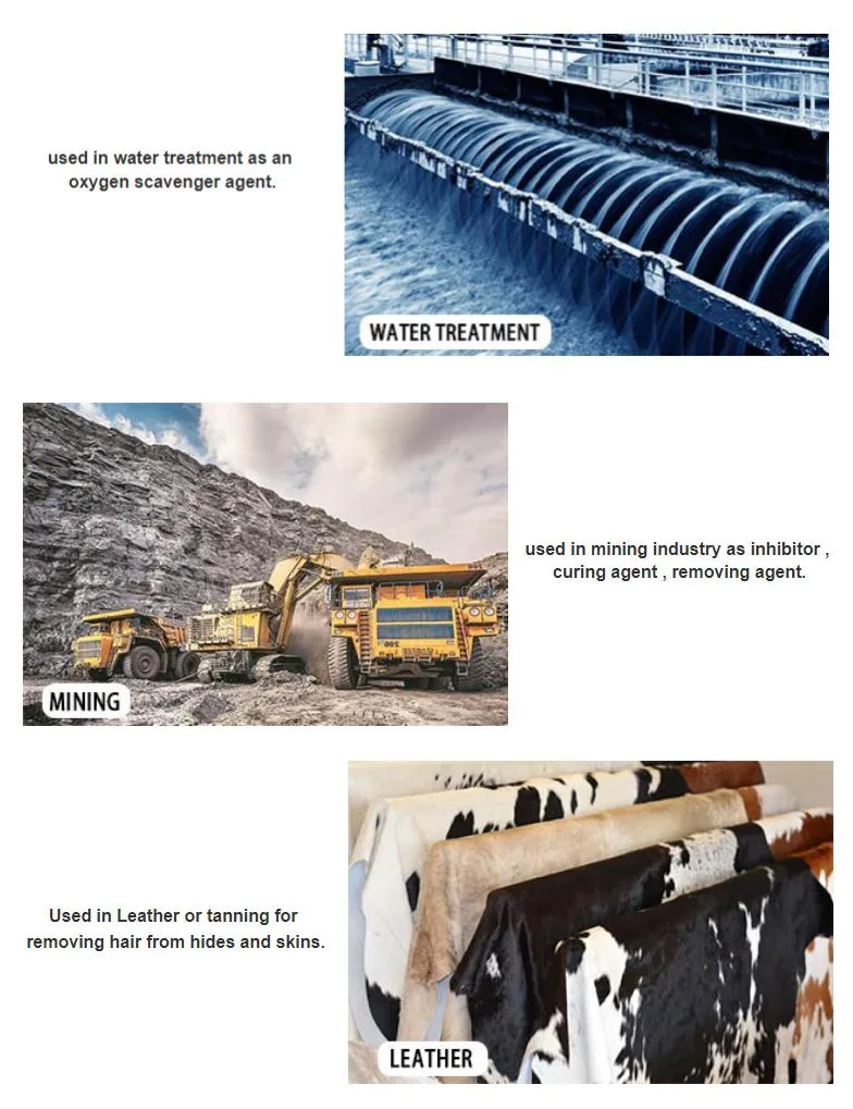 China Supplier Sodium Hydrosulfide CAS 16721-80-5 for Water Treatment