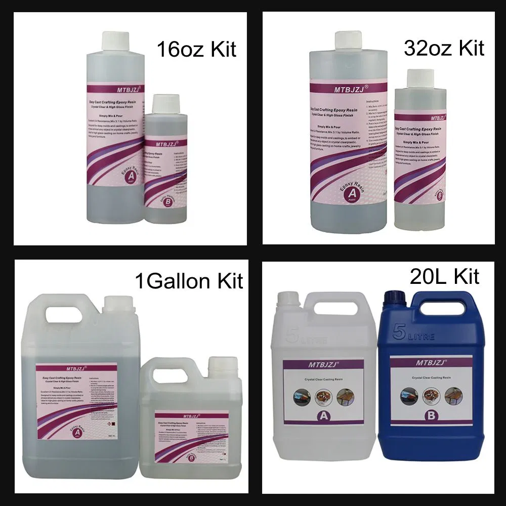 Clear Voc Free Bubble Free Casting Resin 480ml