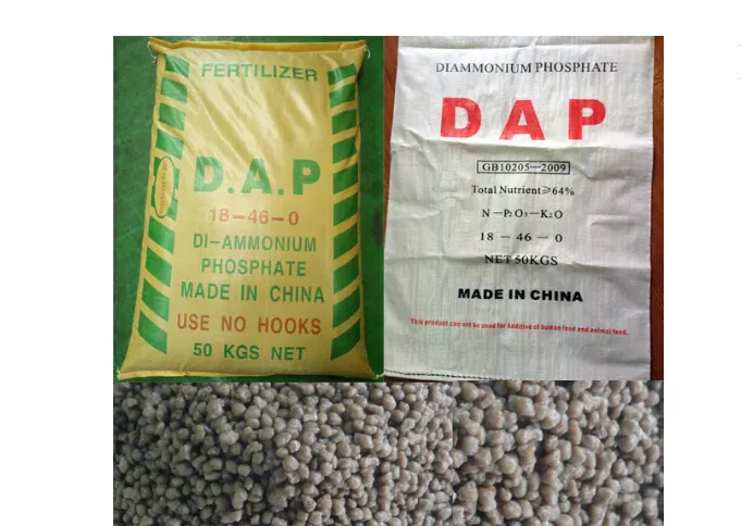 Di Ammonium Phosphate (DAP 18-46-0) in Yellow Colore