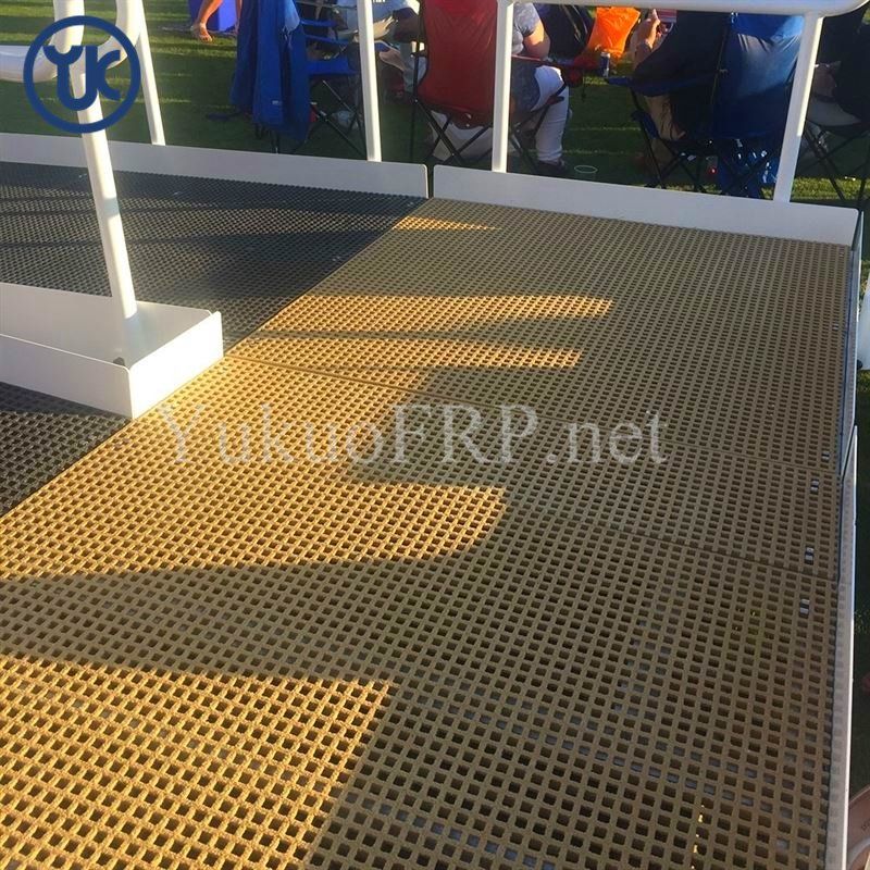 Factory Customization Corrosion Resistant FRP Fiberglass Gratings for Breeding Industry