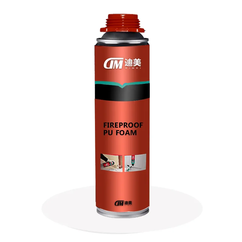 Flexible PU Spray Foam Gun Close Cell Aerosol Can Liquid