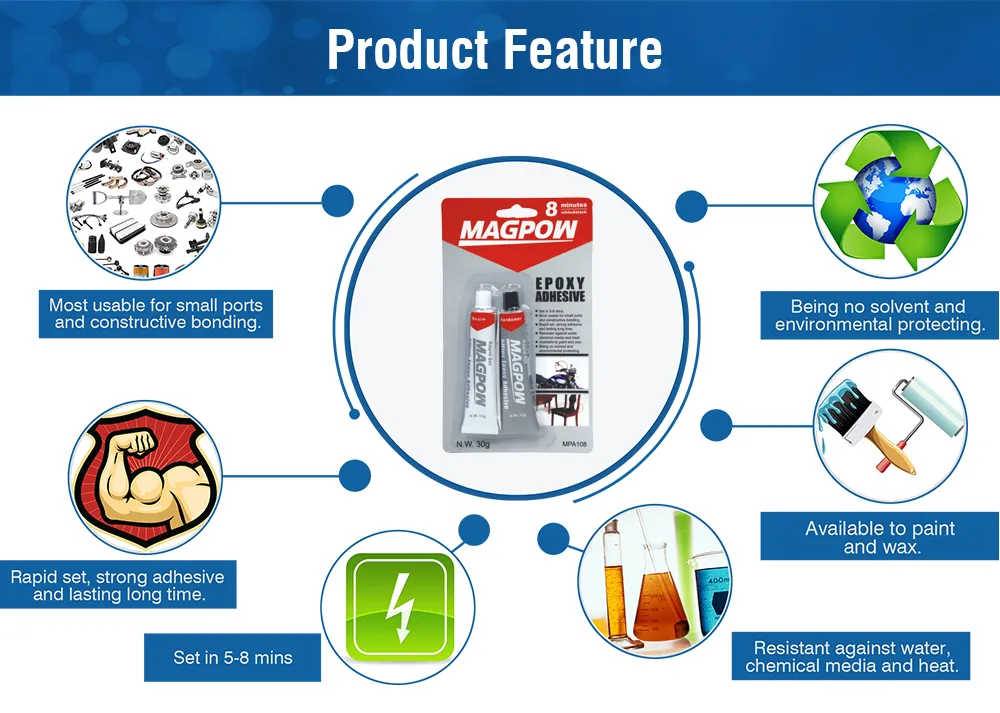 High Temp Economical Non-Toxic Epoxy Adhesives