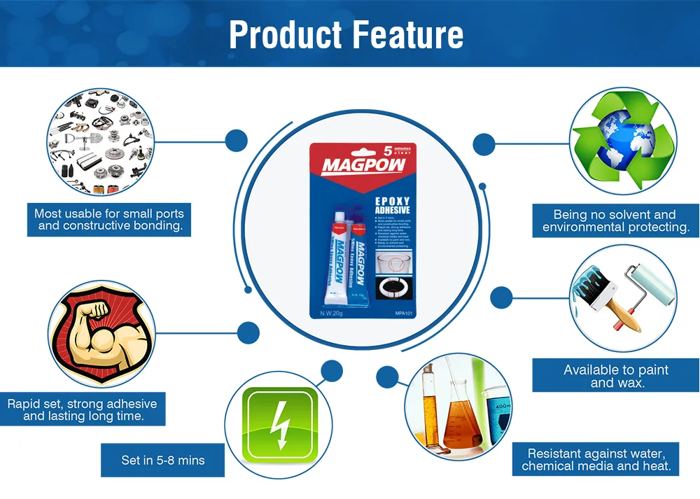 High Temp Economical Non-Toxic Epoxy Adhesives