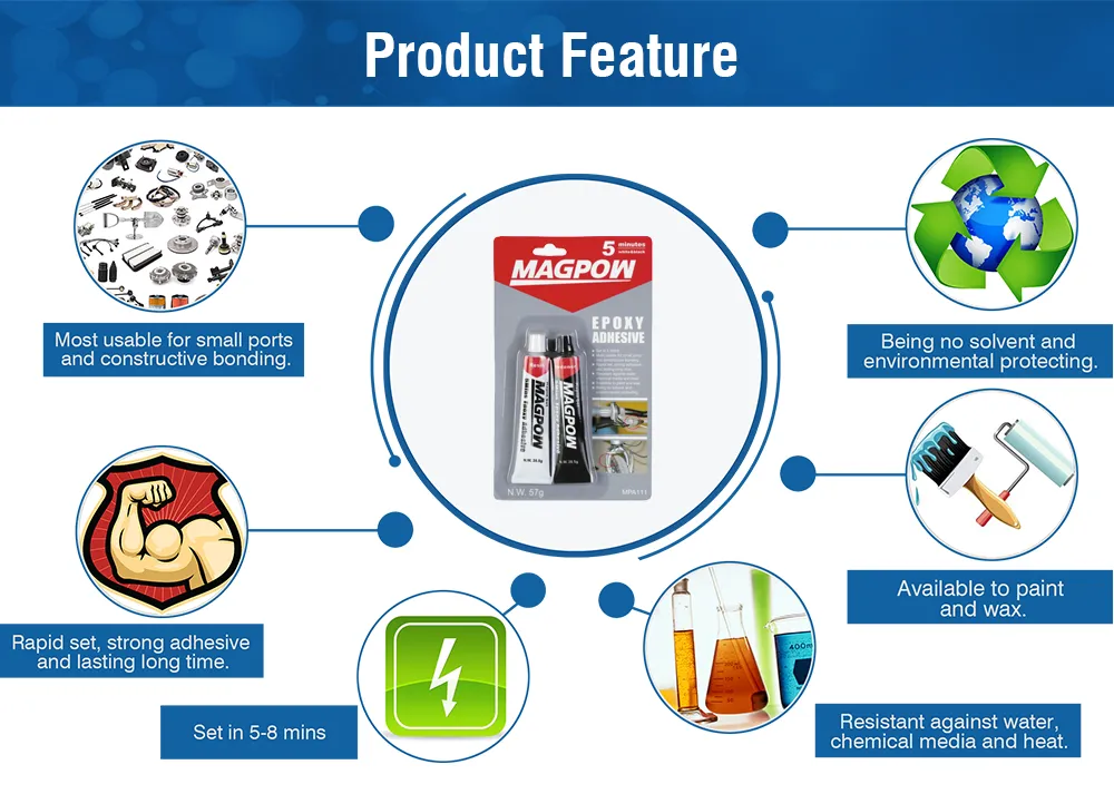 High Temp Economical Non-Toxic Epoxy Adhesives