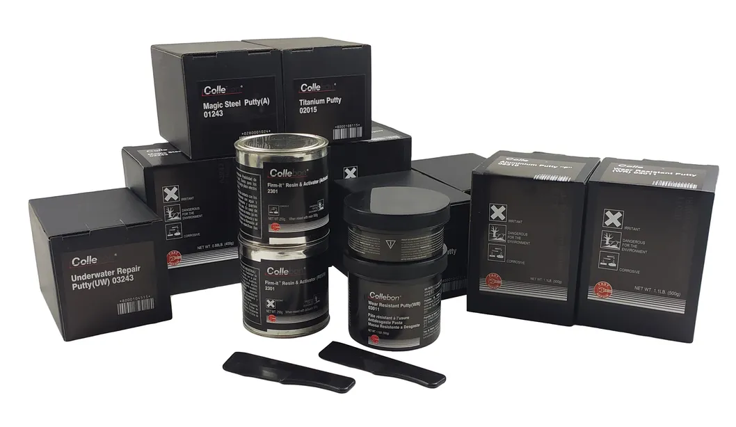 INSTANT ELECTRICAL INSULATION ADHESIVE SUPER MATAL PUTTY 500G 1111-2 IMPA Code: 812351