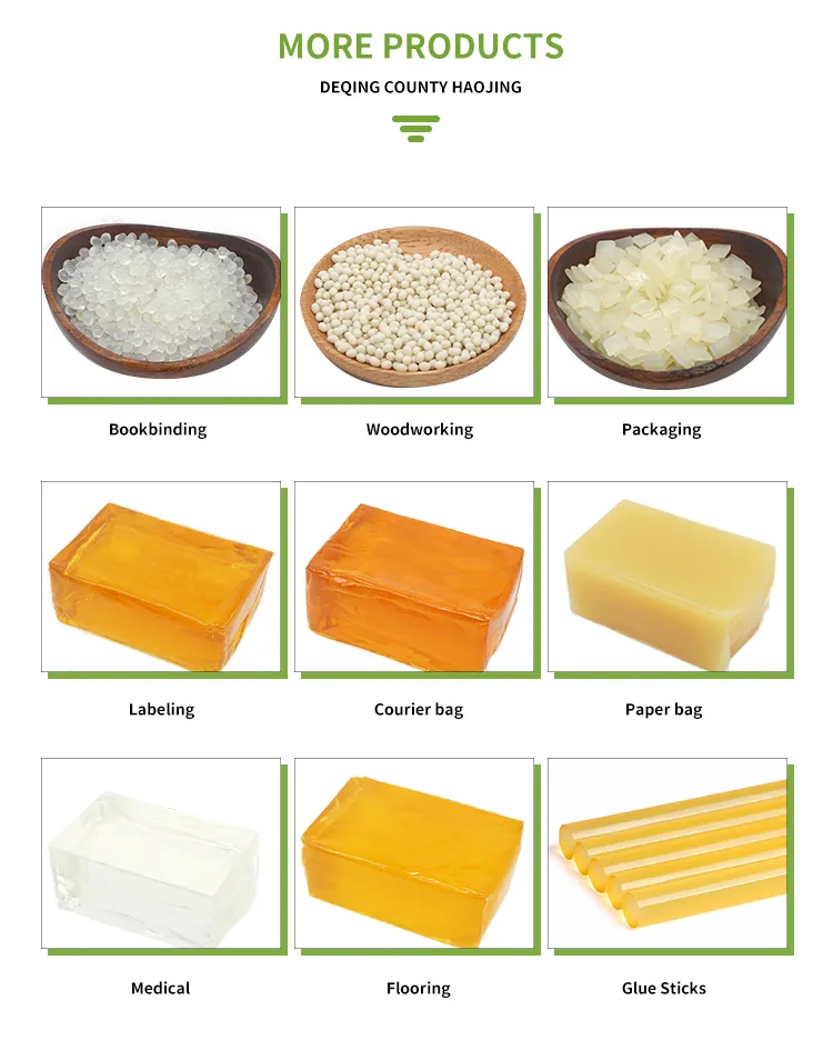 Light Yellow EVA Hotmelt Glue Adhesive for Carton Boxes Closing Packaging with High Quality