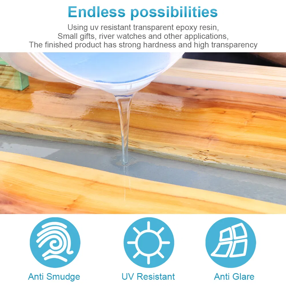 No Bubbles Deep Pour Epoxy Resin for Table