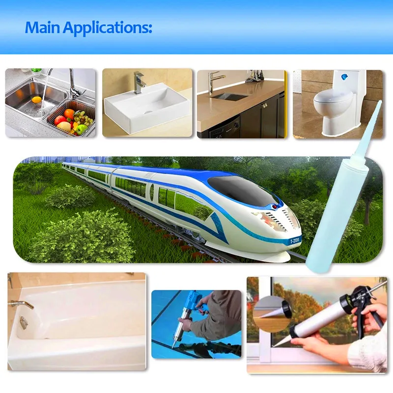 Polyurethane PU Urethane Concrete Joint Sealant Adhesive for Wall Roof