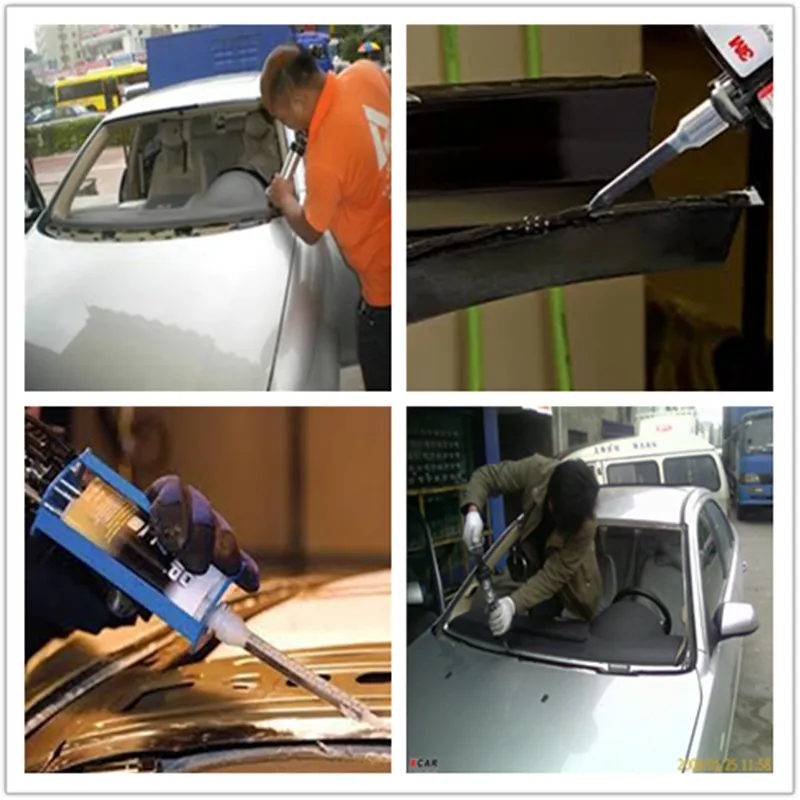 Sika Adhesive Car Glass Halfords Windscreen Sealant High Bonding Strength Sealant