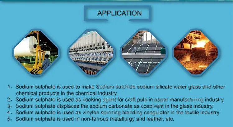Sodium Sulphate Anhydrous, Ssa 99%, Detergent/Glass/Textile