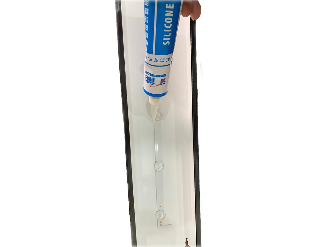Strong High Temperature Resistant Sealant Waterproof Metal Plastic Insulating Glue Electric Magnet Stove Electronic Components Soft Fixed Milky White Glue