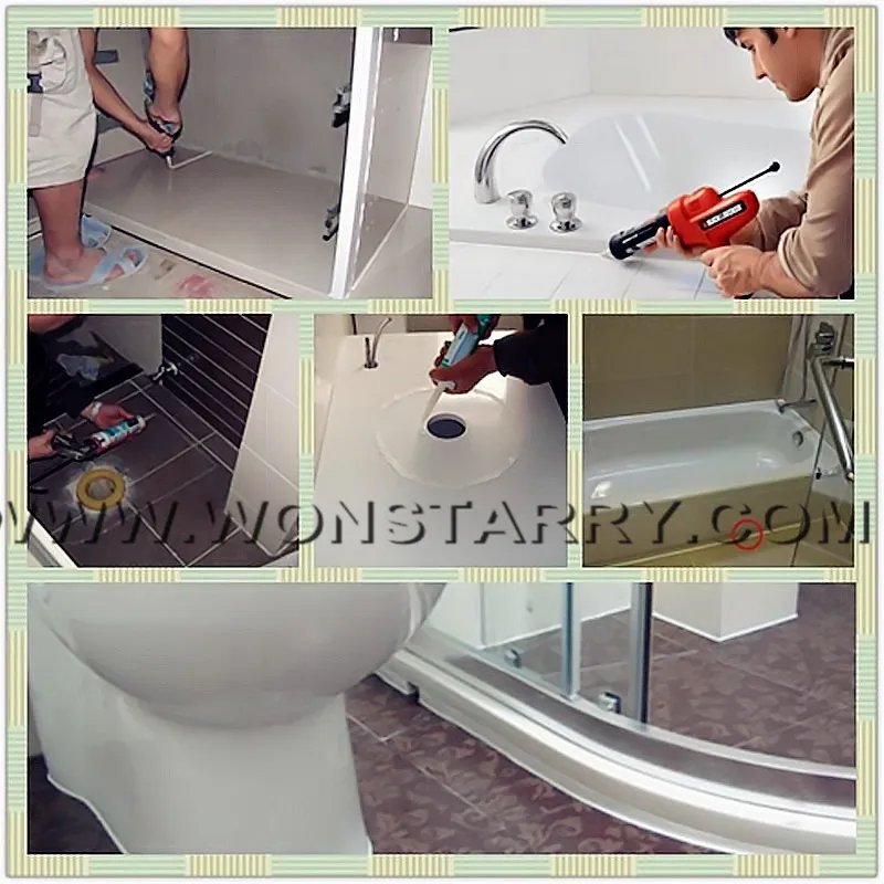 Top Grade High Modulus Acetic Quick Drying Silicone Sealant (SM-8900)