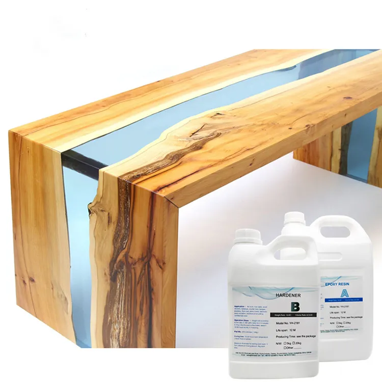 Wholesale Ab Epoxy Adhesive Fast Dry 5 Minutes Ab Glue 3D Casting Two Parts Transparent Crystal Clear Polyurethane UV Epoxy Resin Hardener